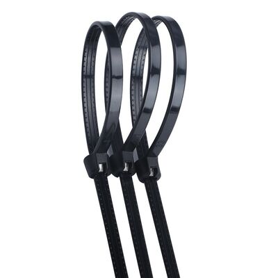 품질 100 Pcs Pack Self Locking Plastic Metal Inlay Cable Ties Metal Inlay Cable Tie Seal 8*200mm 공장