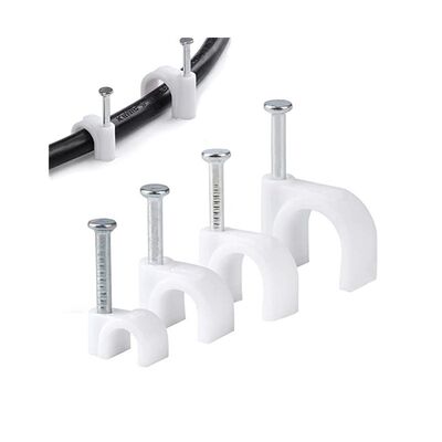 qualità Nuovo Arrivo Clip per Cavi Elettrici in Plastica di Fissaggio Tipo Rotondo 5mm 6mm 7mm 8mm 9mm 10mm 12mm 14mm 16mm 18mm 20mm fabbrica