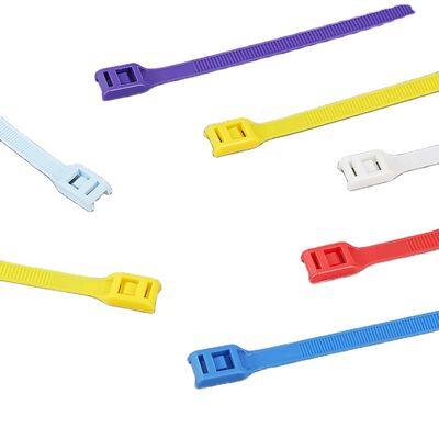 kwaliteit Flexibele plastic bindstrips zelfsluitend standaard maten professioneel veelzijdig fabriek