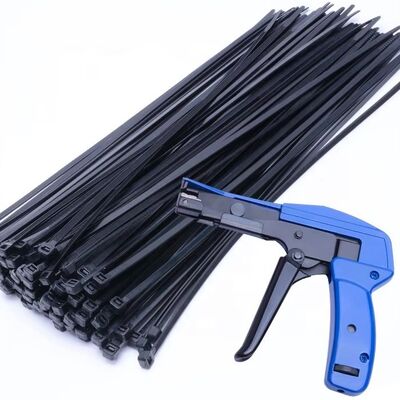 kwaliteit 150mm Lange Plastic Kabelbinders 4,8mm Breed Plastic Ritsdraad Oliebestendig fabriek