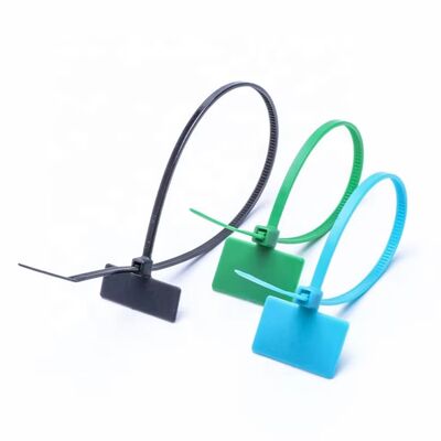 kualitas Pengikat Kabel Warna Self Locking Custom Nylon66 Zip Tie 2.5*100mm pabrik