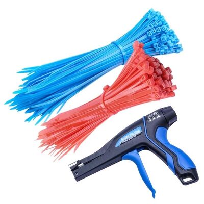 kwaliteit 4.8*300mm Multi-gekleurde Kabelbinders Plastic Hittebestendig Voor Buiten fabriek